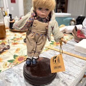 Vintage Doll with Blue Shoes